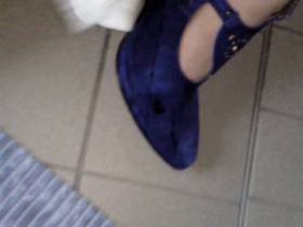 Blue shoes clean (FAN pants by lascard)