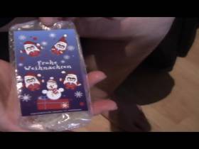 Sperm as a gift - Christmas condom