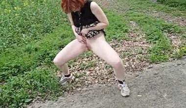 Geiler Piss Outdoor