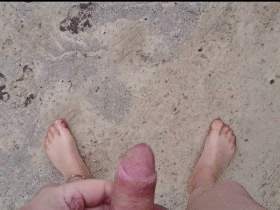 Outdoor CUM in Strumpfhose