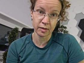 Eine dicke, fette Banane