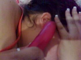 dildo on the ear for unusual user