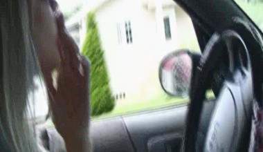 im Auto geil Unterwegs !!!