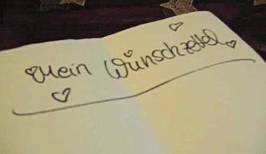 Wunschzettel an den Weihnachtsmann