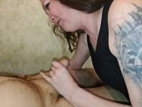 Dark-haired oral and fuck