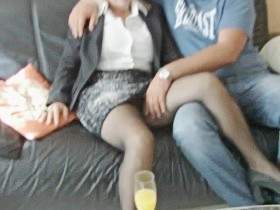 Vorschaubild vom Privatporno mit dem Titel "Zärtliche Verführung in Strumpfhosen" von KissiKissi