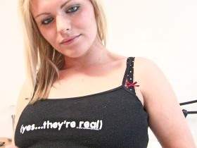Yes, my tits are real