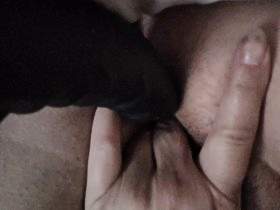 Fucked my wet cunt and breasts until I cum