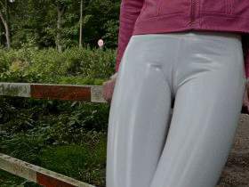 White vinyl leggings - 3rd part