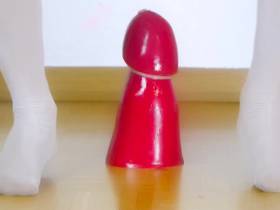 24 x 11cm anal dildo extremely stretched