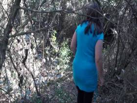 Shit mud in the foliage.