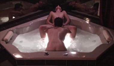 geil im Whirlpool…