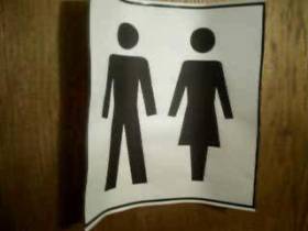 Im Gästeklo gepinkelt