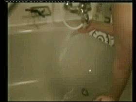 Sweet Virgin Yvi bathing - Private Video