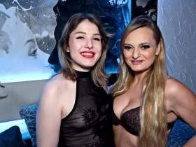 LESBOSEX WITH NEWCOMER TEEN POLIN!!! My FIRST TIME with Crystal White!