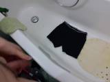 Pissing on my boxers