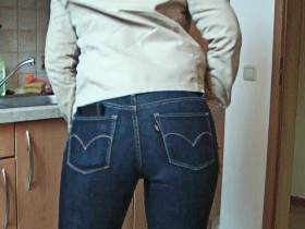 die geile jeans mußte lange 