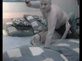 Thrown on the bed and fucked