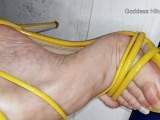 Yellow Heels Press Toes