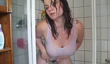 Masturbation in der Dusche