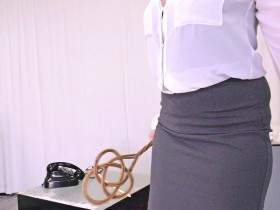 The strict director with the cane part 1 (POV)