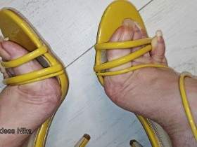 Yellow Heels Upwards