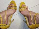 Yellow Heels Upwards