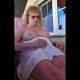 TSLillySophie squirts while relaxing on the balcony
