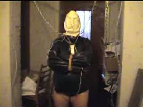 the slave girl in rubber straitjacket 2