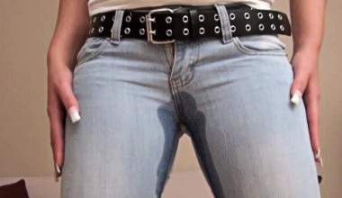 Jeans vollgepisst! 