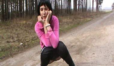 Mitten auf der Straße....