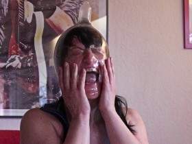 A condom over the head