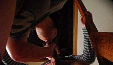 Beim Einkauf Tiefblasen