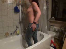 peed in the jeans