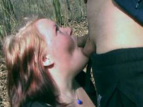 Outdoor, geblasen und geleckt
