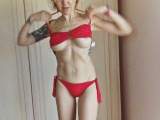 bikini test with accident