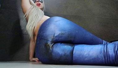 Shiny Ruined Tights Seduction