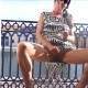 Brazenly masturbating my MILF pussy in public - what happens then?