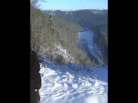 NS in the snow and with bottle matur****t