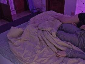 Sexy Milf Shares Bed