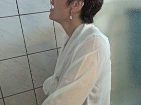 Showers with a blouse
