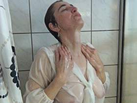 Showers with a blouse