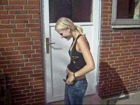 Hello, I peed in front of your door