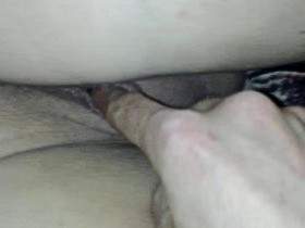 Fingered horny. Extremely damp
