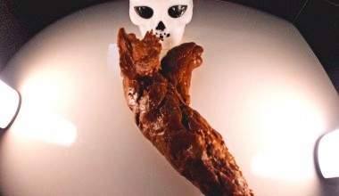 feste Wurst auf meinem Kackaltar