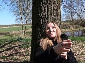 Teeny Girl Arina Wolf chatted up, picked up and swallowed
