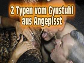 2 Typen vom Gynstuhl aus Angepisst