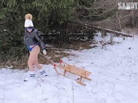 mein RODELOUTFIT!!! war das zu gewagt???