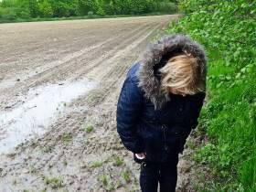 Pissed on field