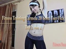 Beim Fitness Training gefickt Carmela 20 - Teil 2